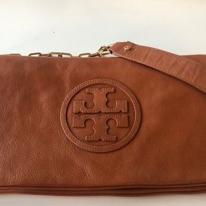 Tory Burch Brown Clutch
